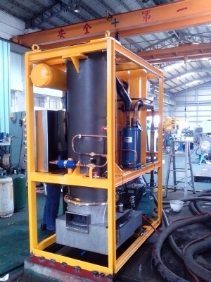 Mr. Checheng Luo purchased 10T tube ice machine from the company